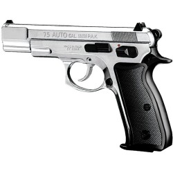 pistolet auto 75 c9mm chrome